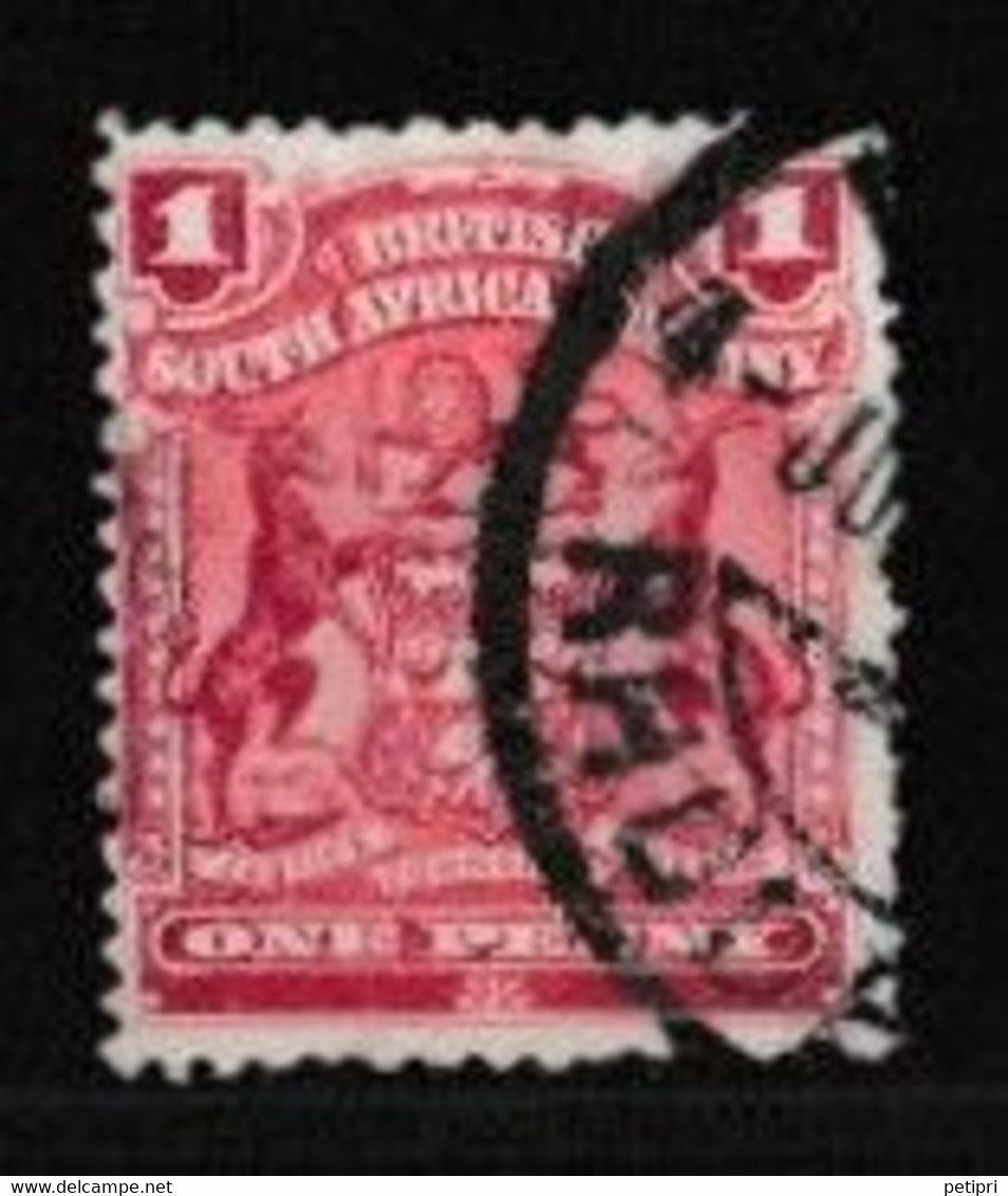 Afrique Du Sud -  Nouvelle  République  Y&T   N ° 58  Oblitéré - Nuova Repubblica (1886-1887)