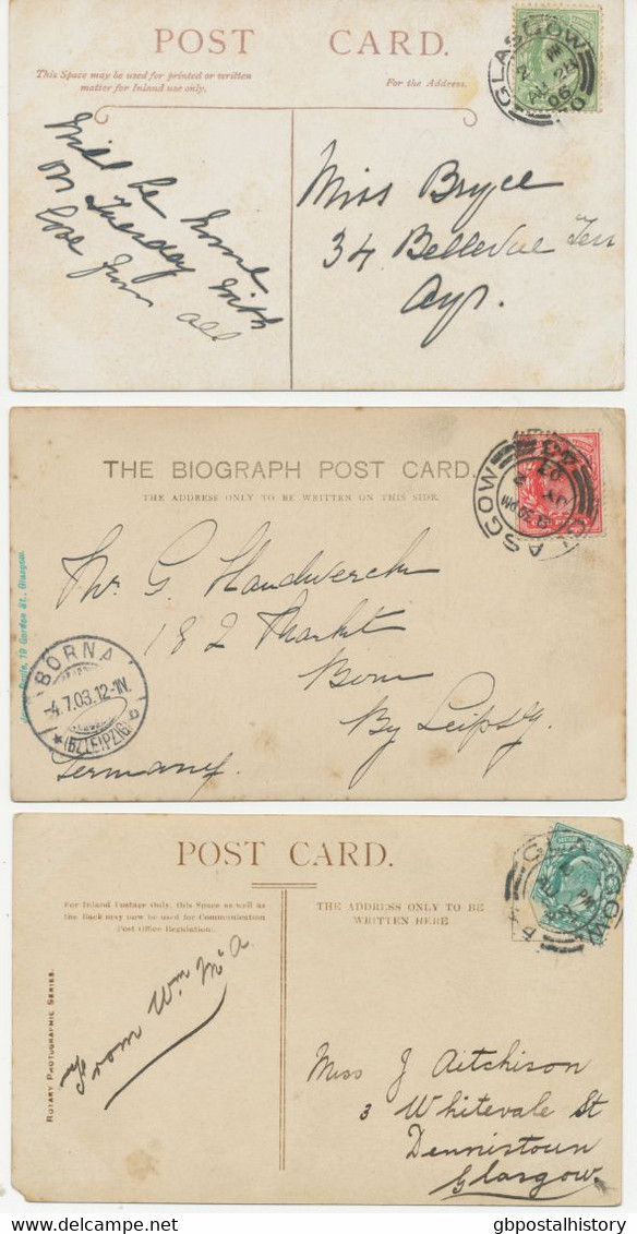 GB 1902/10, 15 King Edward VII Postal Stationery Postcards And Franked Postcards Almost All In Very Fine Condition - Schotland