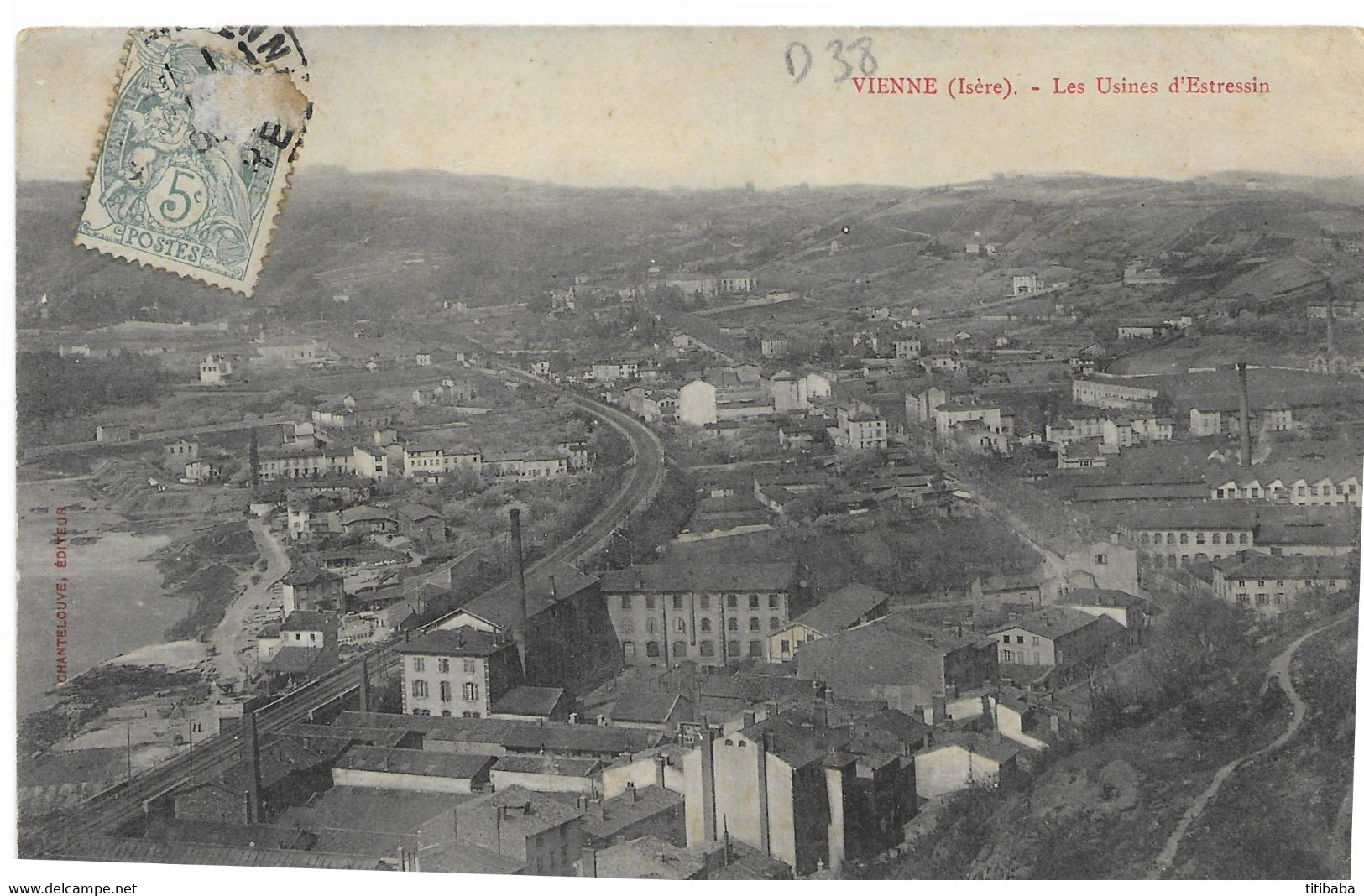 38 Vienne Les Usines D'Estressin - Vienne