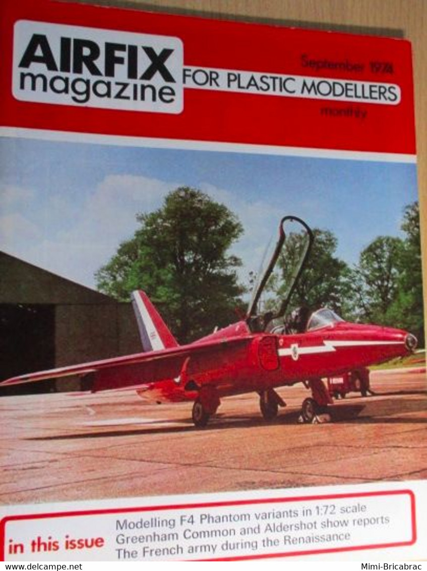 AIRFIXMAG2021 Revue Maquettisme En Anglais AIRFIX MAGAZINE De Septembre 1974 , TBE , Sommaire En Photo 3 - Great Britain