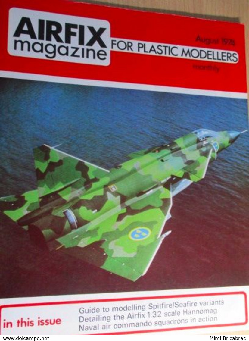 AIRFIXMAG2021 Revue Maquettisme En Anglais AIRFIX MAGAZINE De Aout 1974 , TBE , Sommaire En Photo 3 - Gran Bretagna