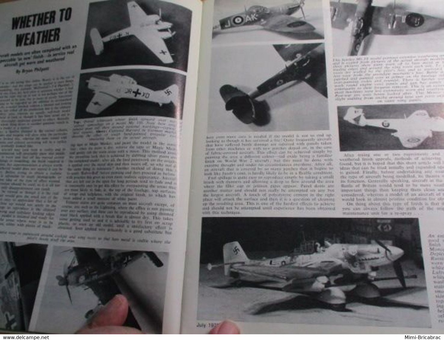 AIRFIXMAG2021 Revue Maquettisme En Anglais AIRFIX MAGAZINE De Juillet 1972 , TBE , Sommaire En Photo 3 - Gran Bretagna