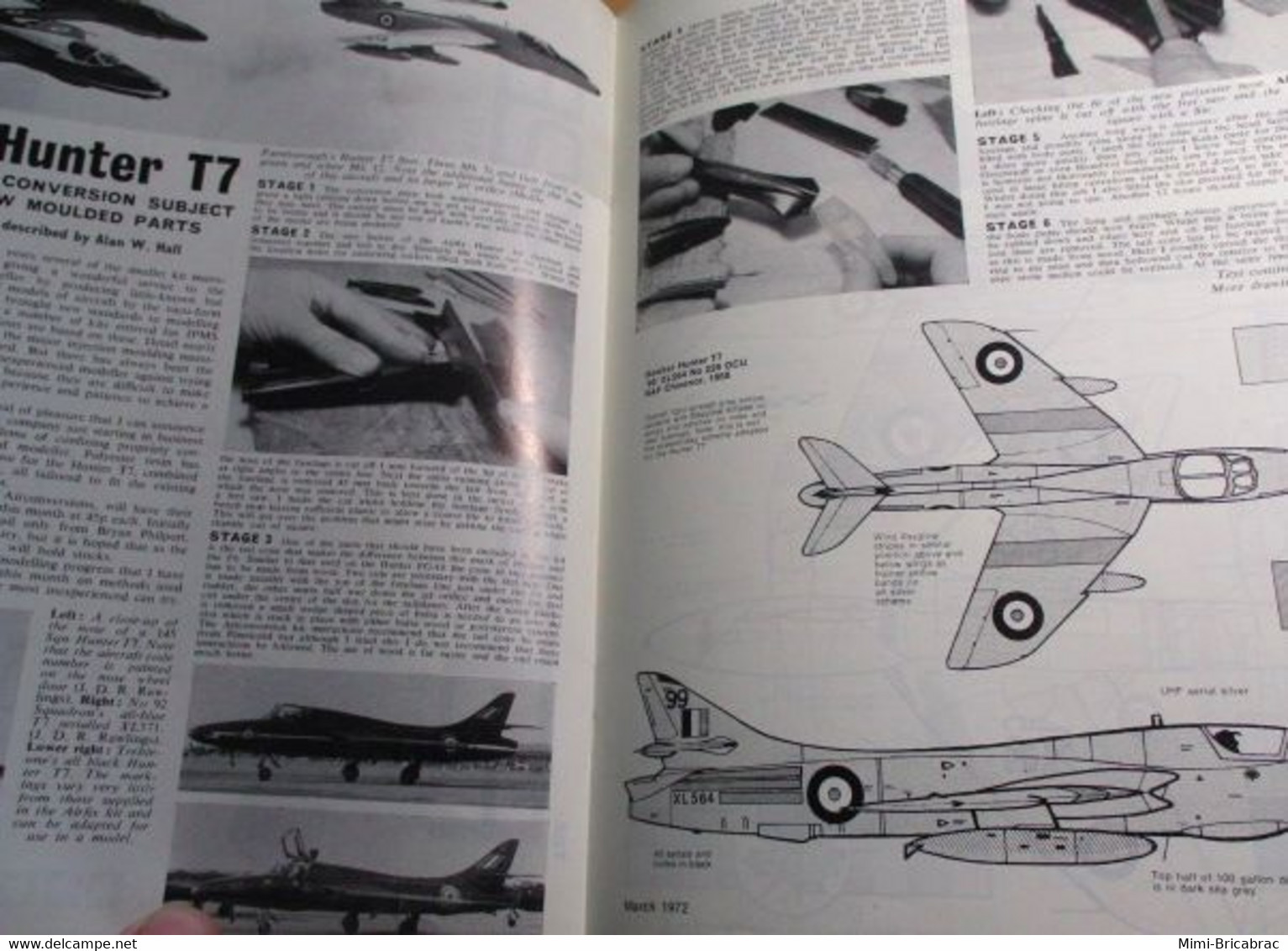 AIRFIXMAG2021 Revue Maquettisme En Anglais AIRFIX MAGAZINE De Mars 1972 , TBE , Sommaire En Photo 3 - Groot-Britannië