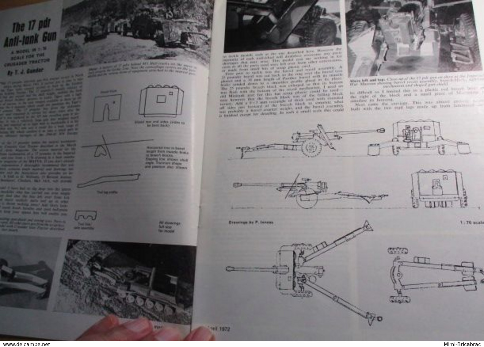 AIRFIXMAG2021 Revue Maquettisme En Anglais AIRFIX MAGAZINE De Avril 1972 , TBE , Sommaire En Photo 3 - Gran Bretagna