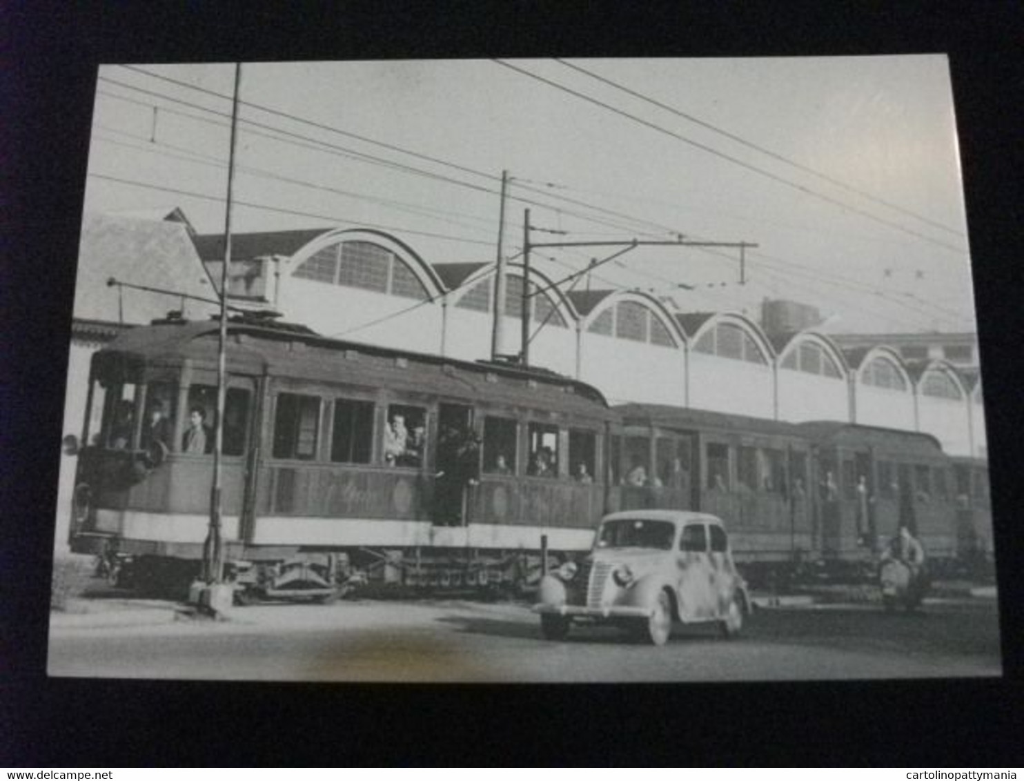 TORINO TRAMVIA TORINO -  RIVOLI POZZO STRADA ANNO 1955  AUTO CAR  TRENO MOTO CENTRO STAMPA TRASPORTI TORINESI 1985 - Trasporti