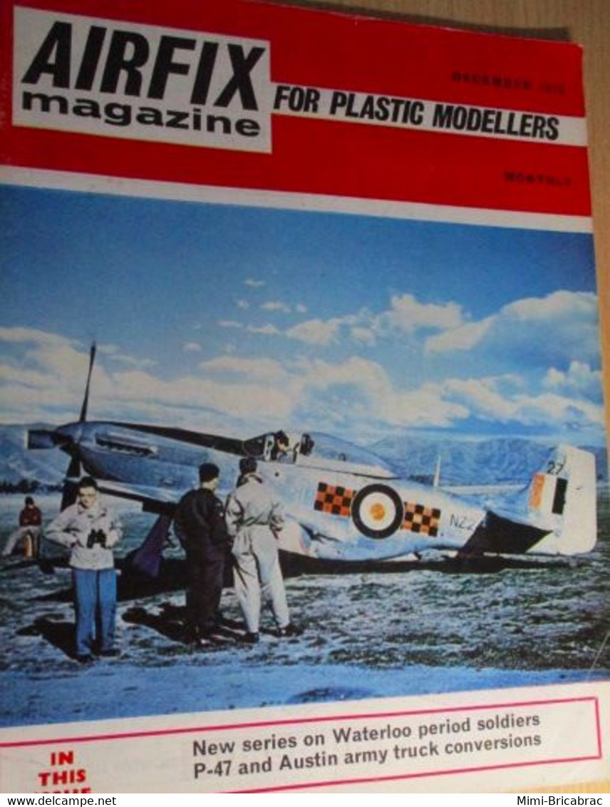 AIRFIXMAG2021 Revue Maquettisme En Anglais AIRFIX MAGAZINE De Décembre 1970 , TBE , Sommaire En Photo 3 - Gran Bretagna