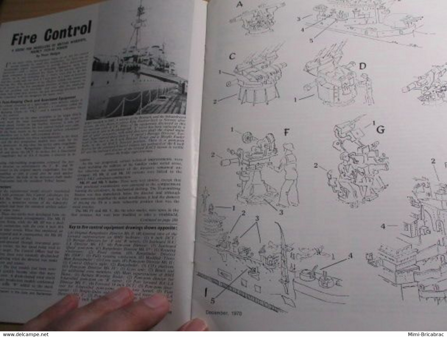 AIRFIXMAG2021 Revue Maquettisme En Anglais AIRFIX MAGAZINE De Décembre 1970 , TBE , Sommaire En Photo 3 - Grossbritannien