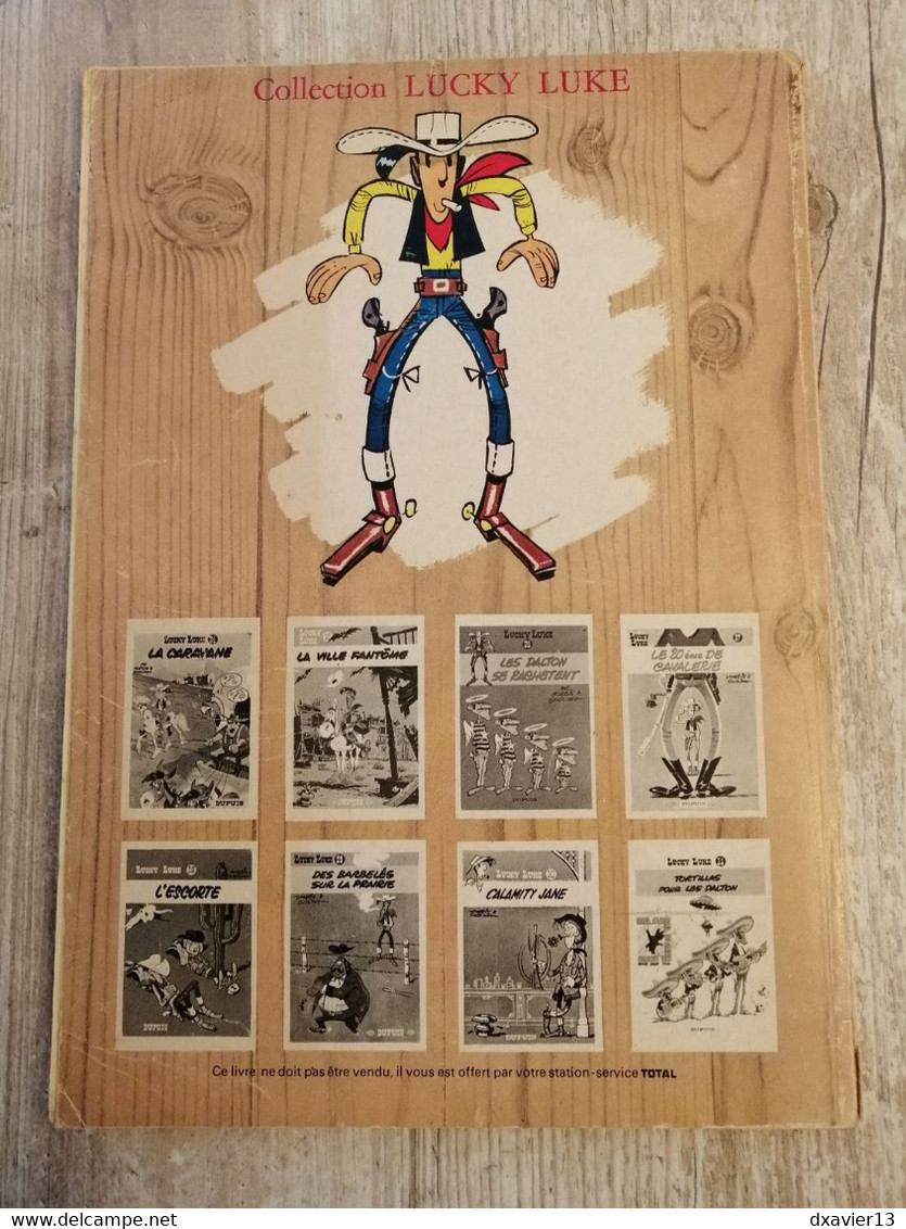 Bande Dessinée - Lucky Luke 24 - La Caravane (1972) - Lucky Luke