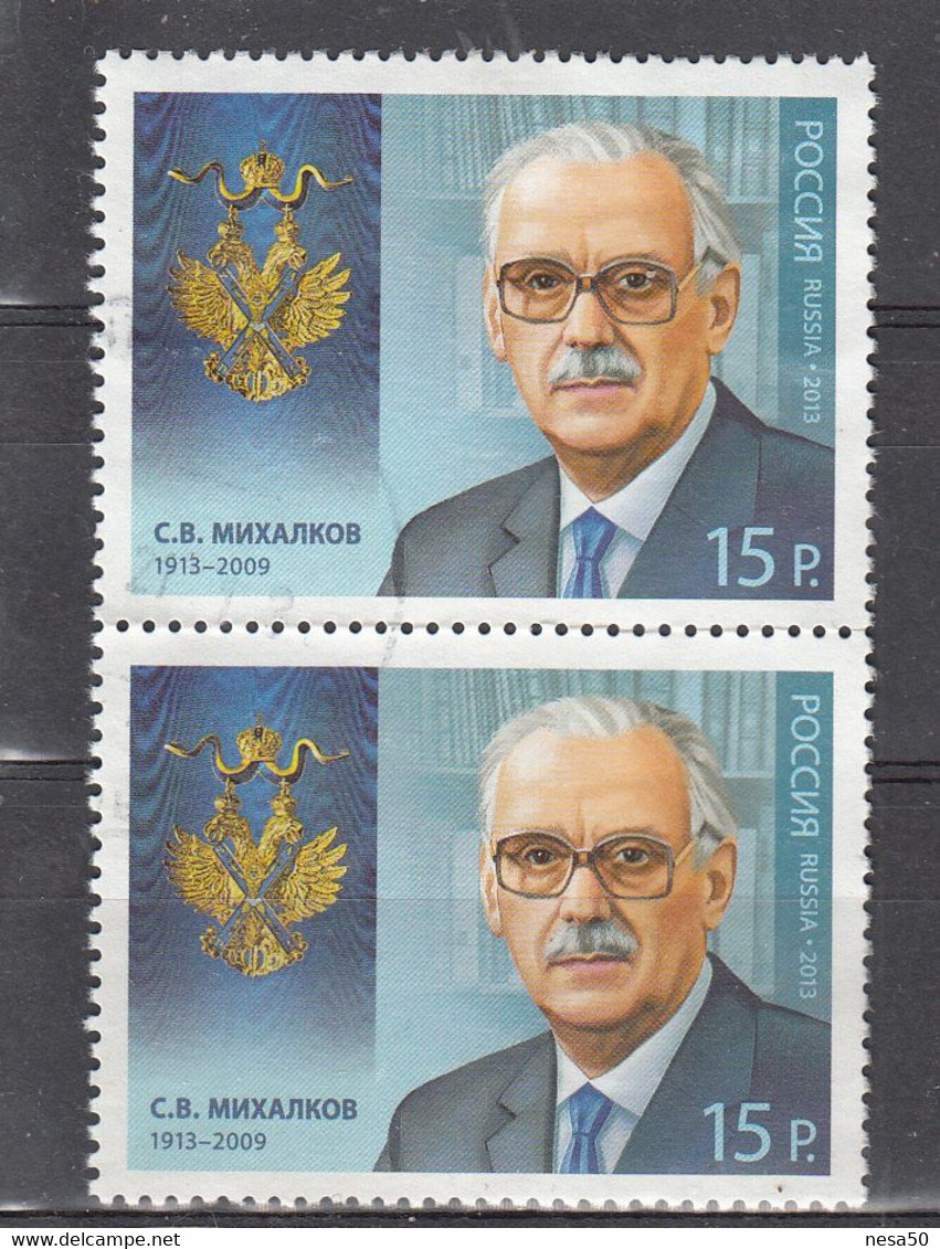 Rusland 2013 Mi Nr 1969, Sergej Michalkow - Usati