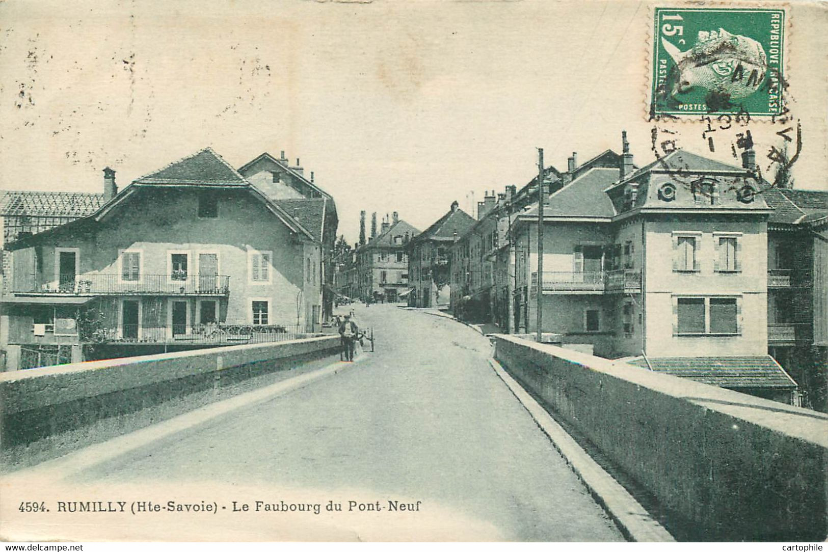 74 - RUMILLY - Faubourg Du Pont Neuf - Rumilly