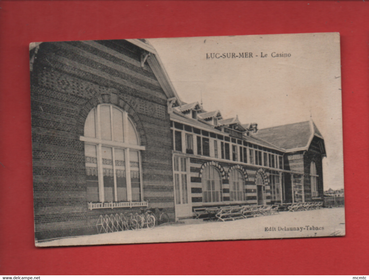 CPA  - Luc Sur Mer  - Le Casino - Luc Sur Mer