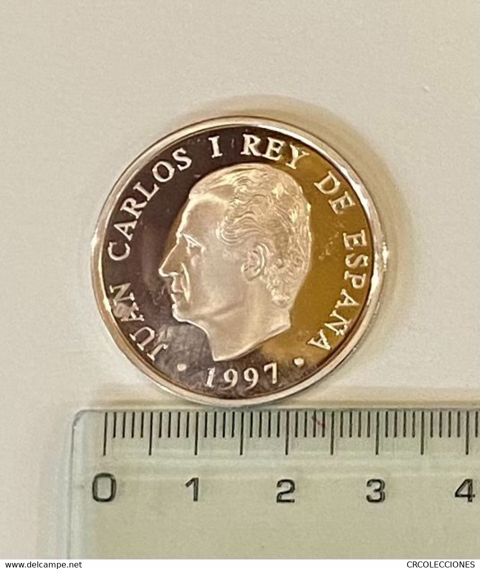 CREXP55 MONEDA ESPAÑA 1000 PESETAS 1997 CANOVAS DEL CASTILLO PLATA ESTUCHE ROTO 30 -  Colecciones