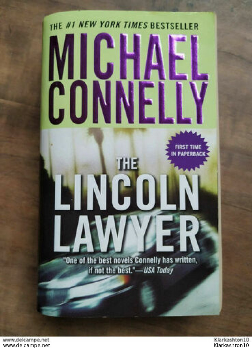 Michael Connelly: The Lincoln Lawyer/ Warner Books  2006 - Autres & Non Classés