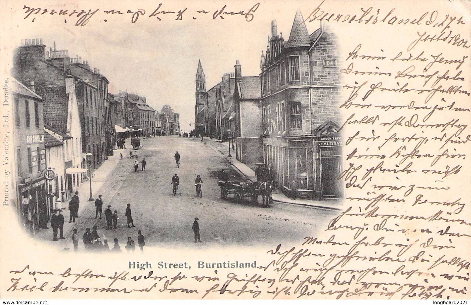 BURNTISLAND; HIGH STREET 1902 / P156 - Fife