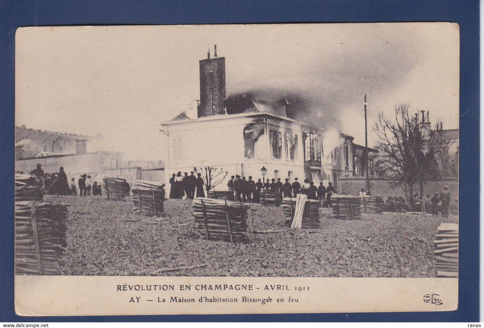 CPA [51] Marne > Ay En Champagne événements Viticoles 1911 Non Circulé - Ay En Champagne