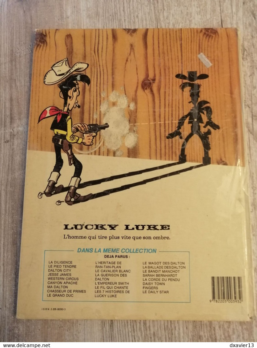 Bande Dessinée - Lucky Luke 35 - Jesse James (1985) - Lucky Luke