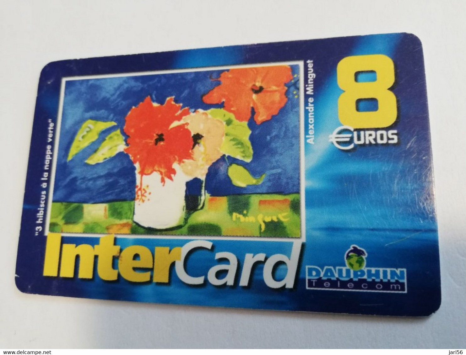 ST MARTIN / INTERCARD  8 EURO  HIBISCUS    NO 051   Fine Used Card    ** 6563 ** - Antilles (Françaises)