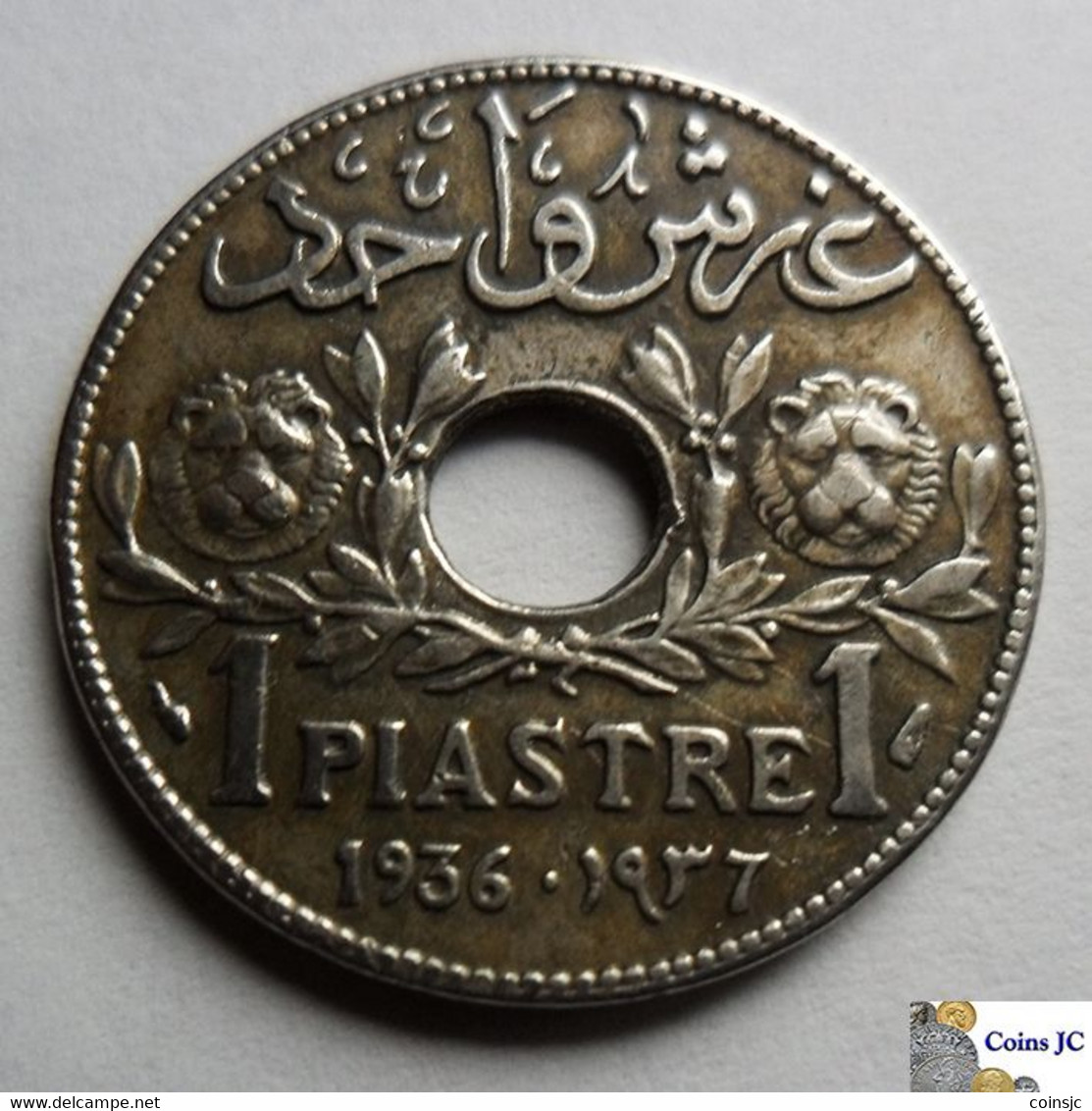 LEBANON - 1 Piastre - 1936 - Andere - Azië