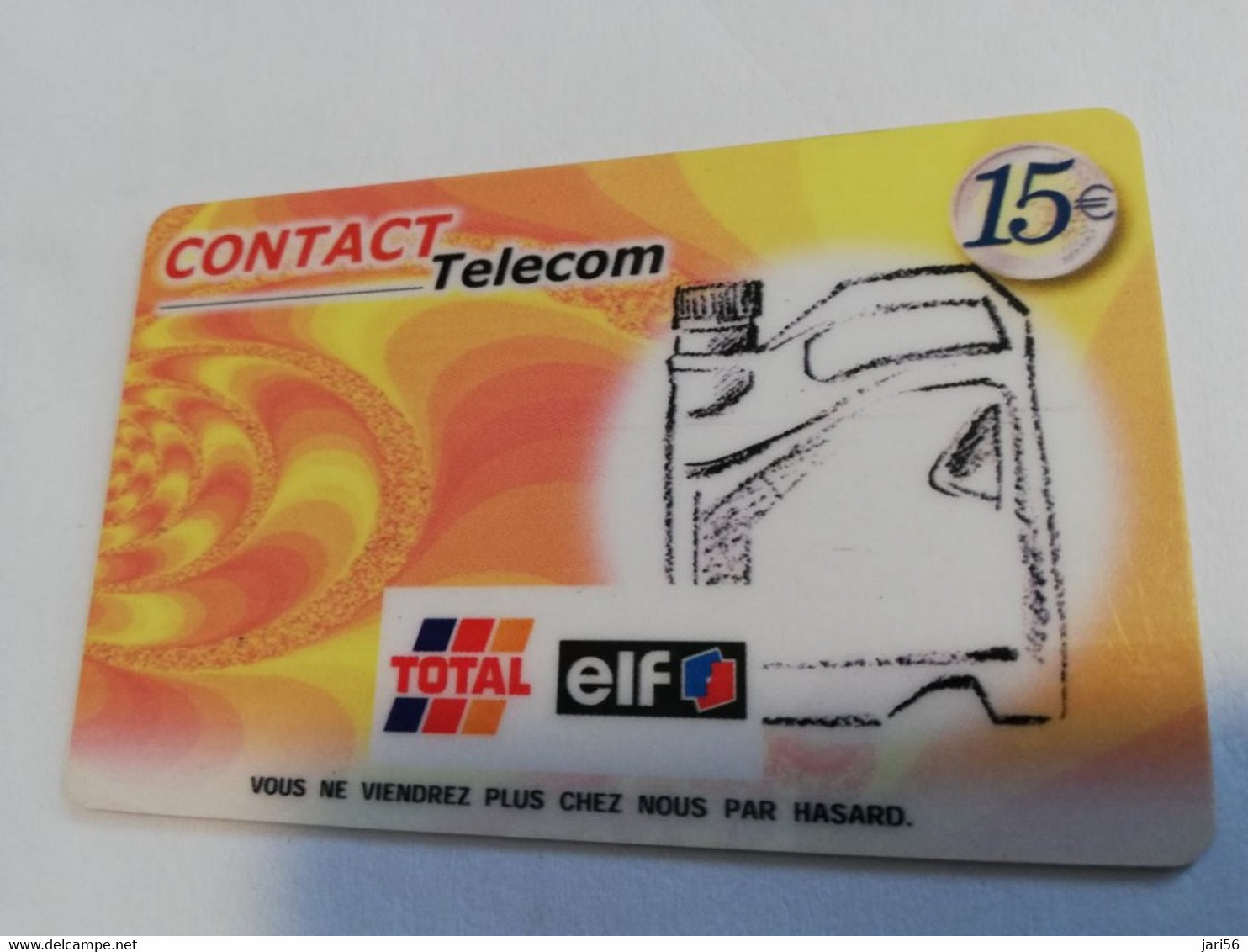 ST MARTIN FRENCH SIDE 3CARDS  SERIE € 5,-+ € 10,-+ € 15,-  GAS STATION TOTAL/ELF   CONTACT TELECOM    **6579 ** - Antilles (Françaises)