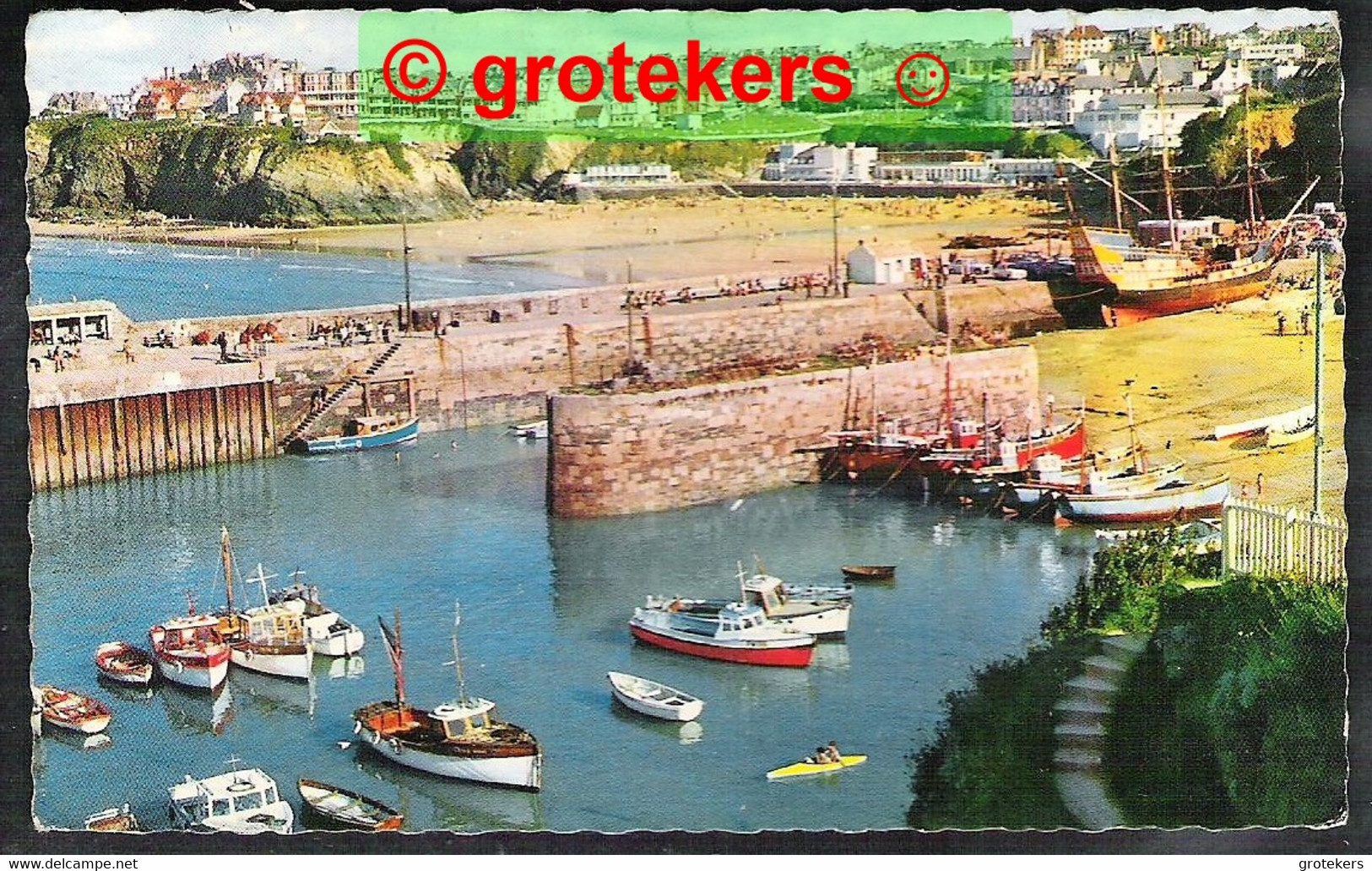 NEWQUAY The Harbour Sent 1967 - Newquay