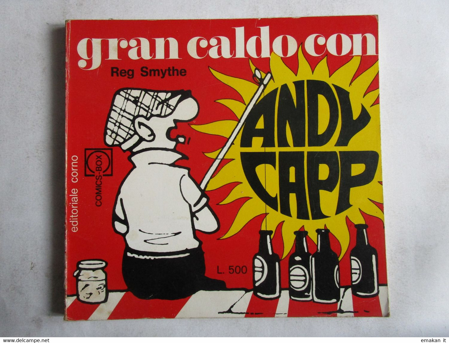 # ANDY CAPP N 18 / 1972 / COMICS BOX / GRAN CALDO - First Editions