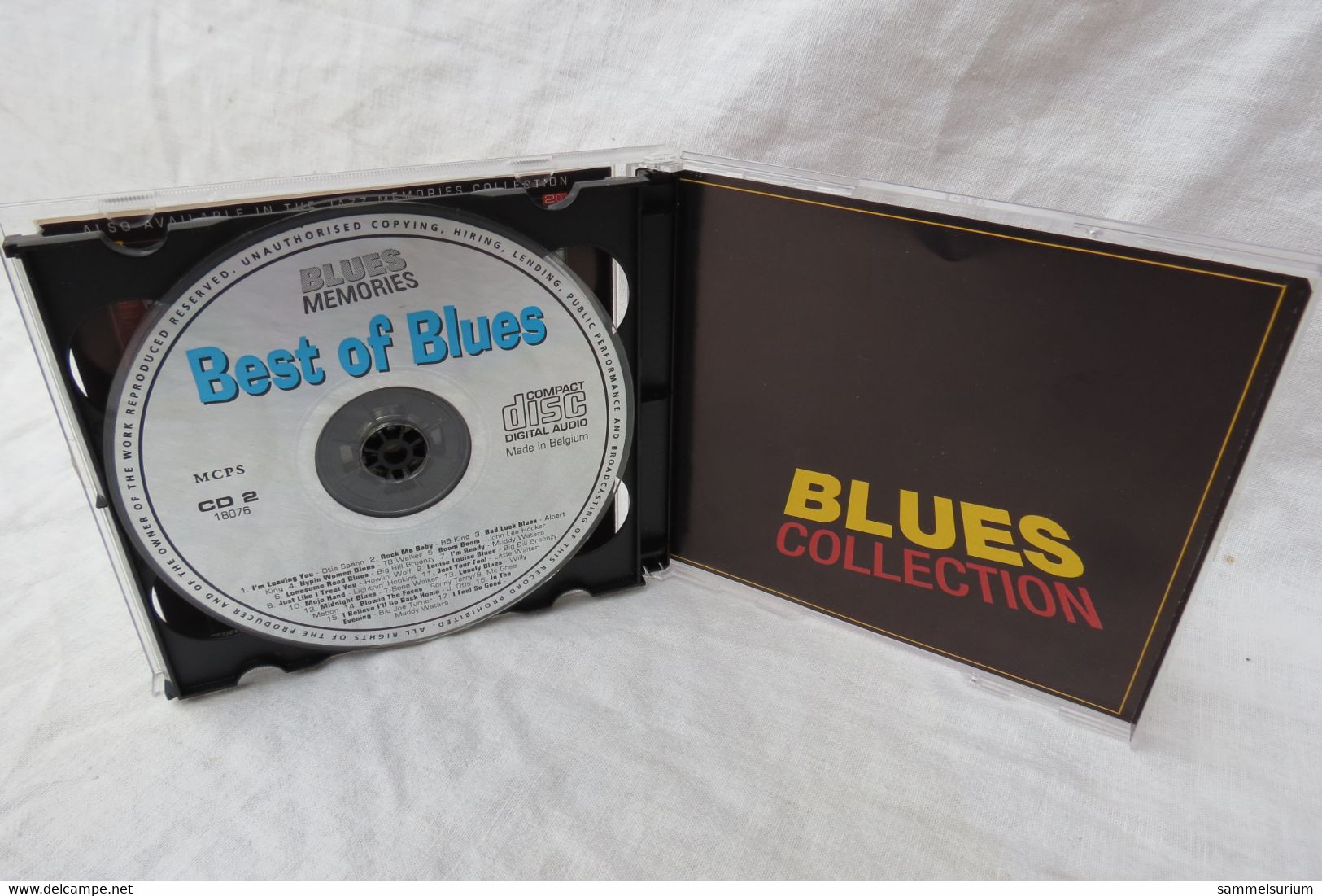 2 CDs "Best Of Blues" Blues Memories - Blues