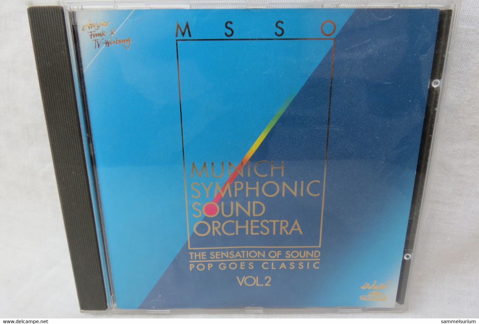 CD "MSSO Munich Symphonic Sound Orchestra" The Sensation Of Sound, Pop Goes Classic, Volume 2 - Instrumental