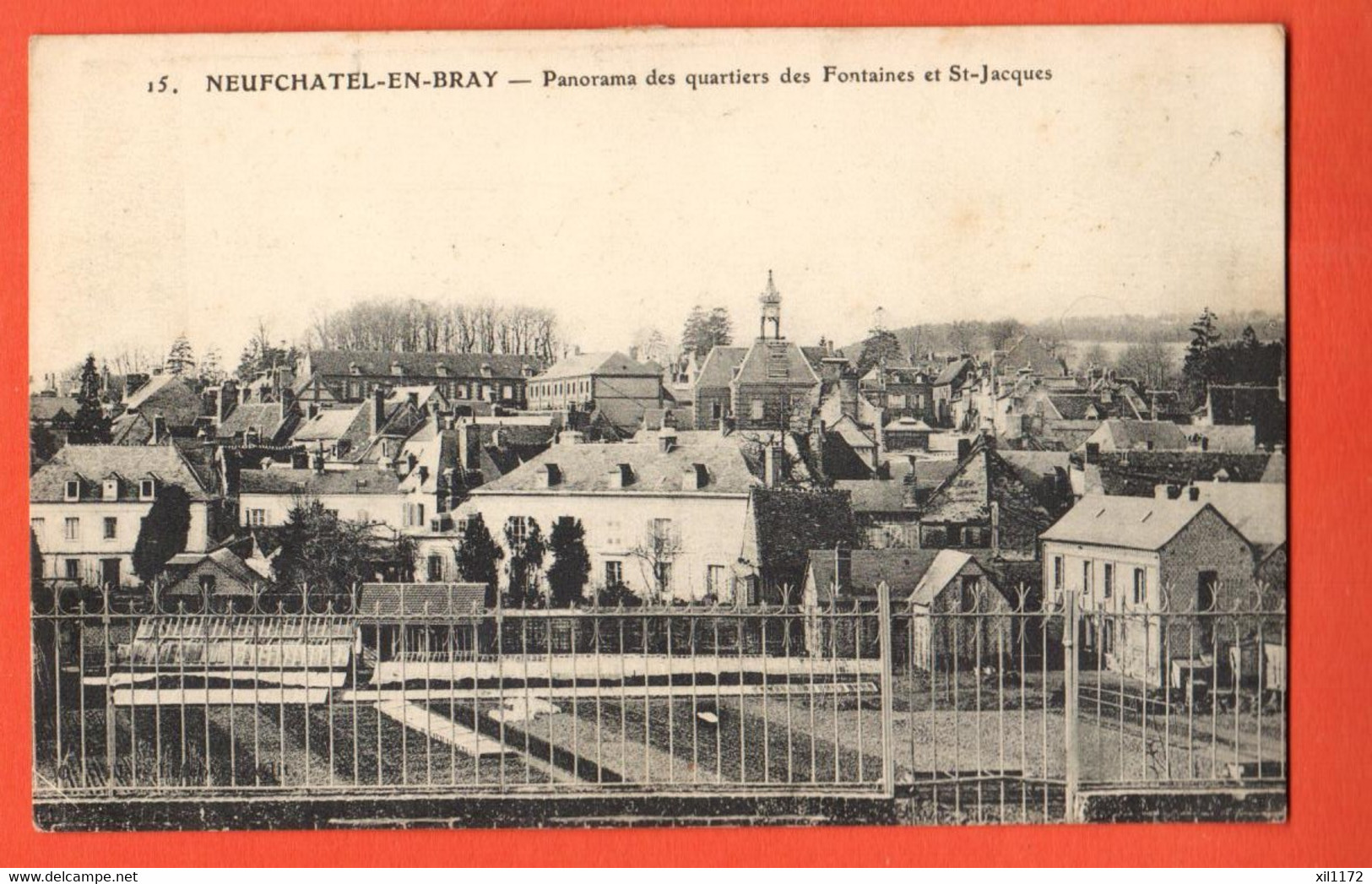 ZKF-04 Neufchâtel-en-Bray Quartiers De Fontaines Et St.-Jacques.   Non Circulé - Neufchâtel En Bray