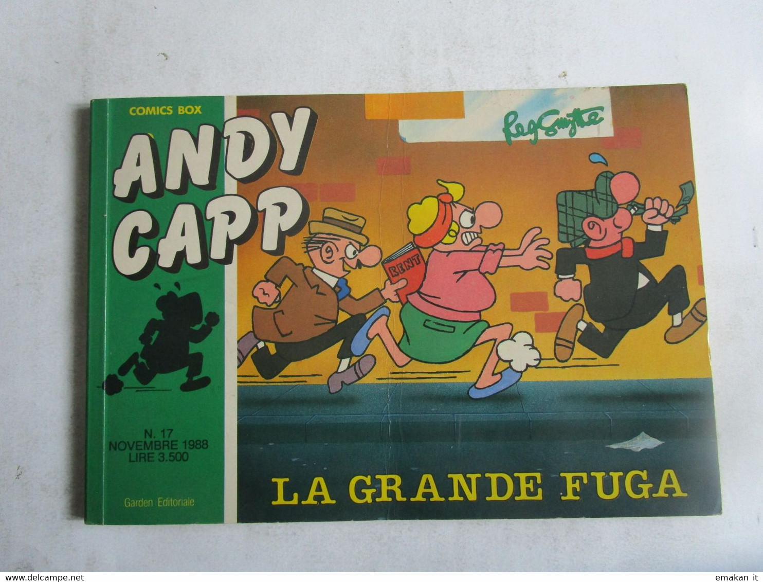 # ANDY CAPP GARDEN EDITORE N 17 / 1988 LA GRANDE FUGA - Premières éditions