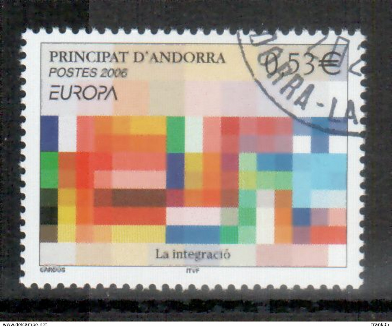 Andorra (französische Post / French Post) 2006 EUROPA Gestempelt/used - 2006