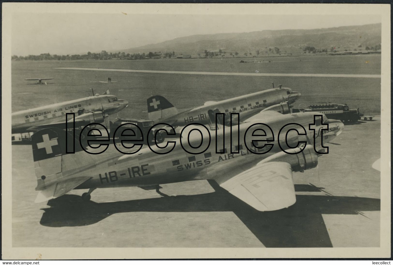 Suisse - ZH Dübendorf - Zürich - Flugplatz - Flugzeug - Swissair - Dübendorf