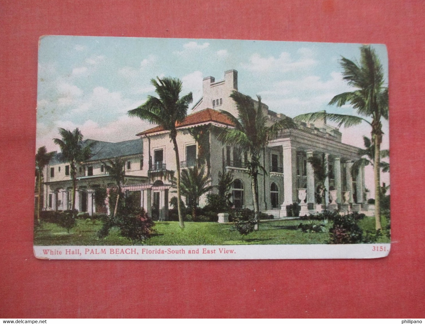 White Hall.   Palm Beach Florida > Palm Beach  Ref  5318 - Palm Beach