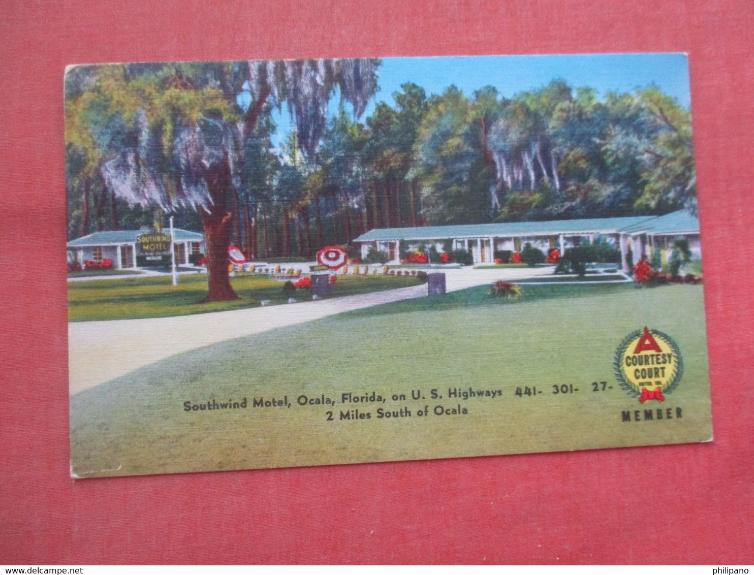 Southwind Motel.   Ocala   Florida   Ref  5319 - Ocala