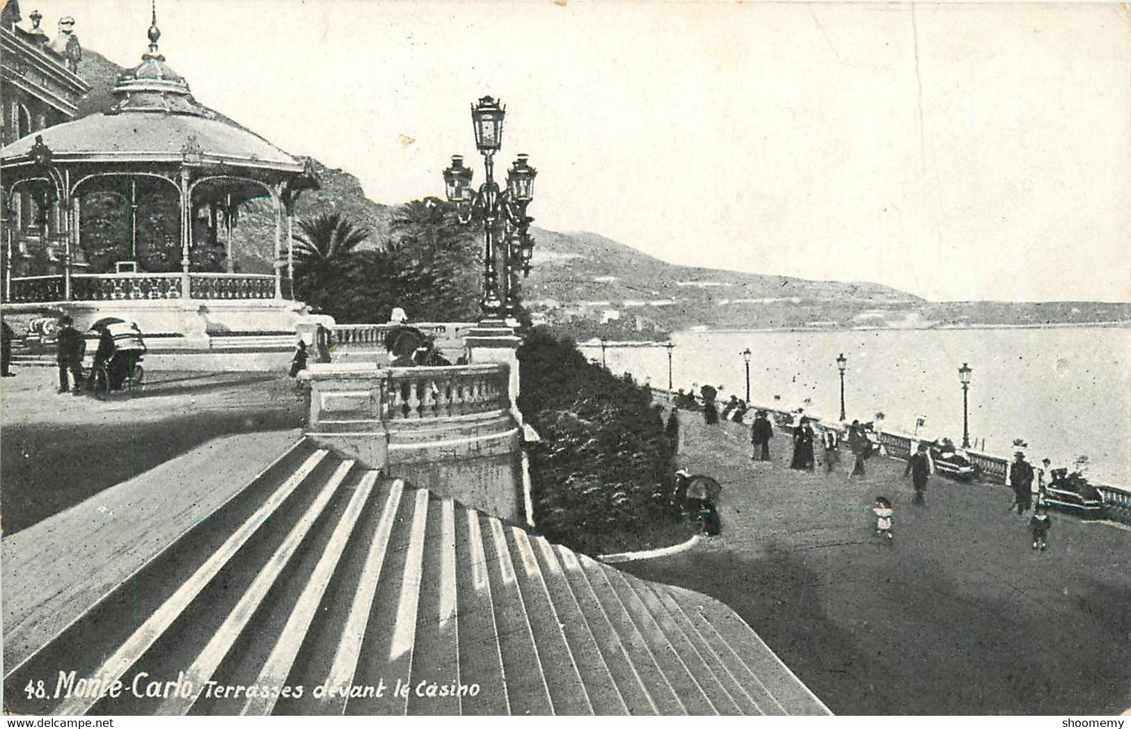 CPA Monte Carlo-Terrasses Devant Le Casino      L1065 - Terraces