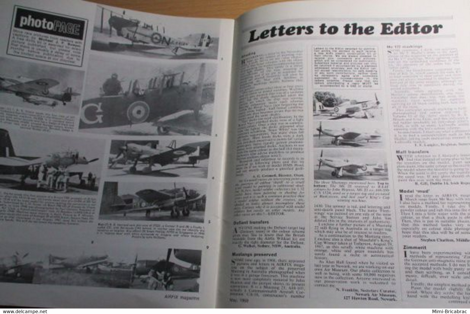 AIRFIXMAG2021 Revue Maquettisme En Anglais AIRFIX MAGAZINE De Mai 1968 , TBE , Sommaire En Photo 3 - Gran Bretagna