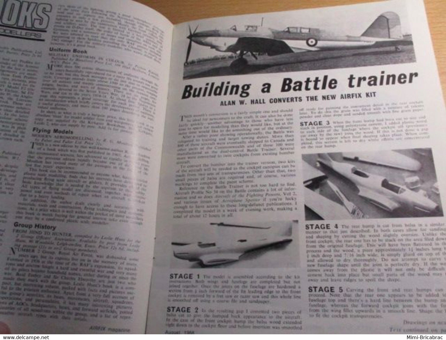 AIRFIXMAG2021 Revue Maquettisme En Anglais AIRFIX MAGAZINE De Aout 1968 , TBE , Sommaire En Photo 3 - Groot-Britannië