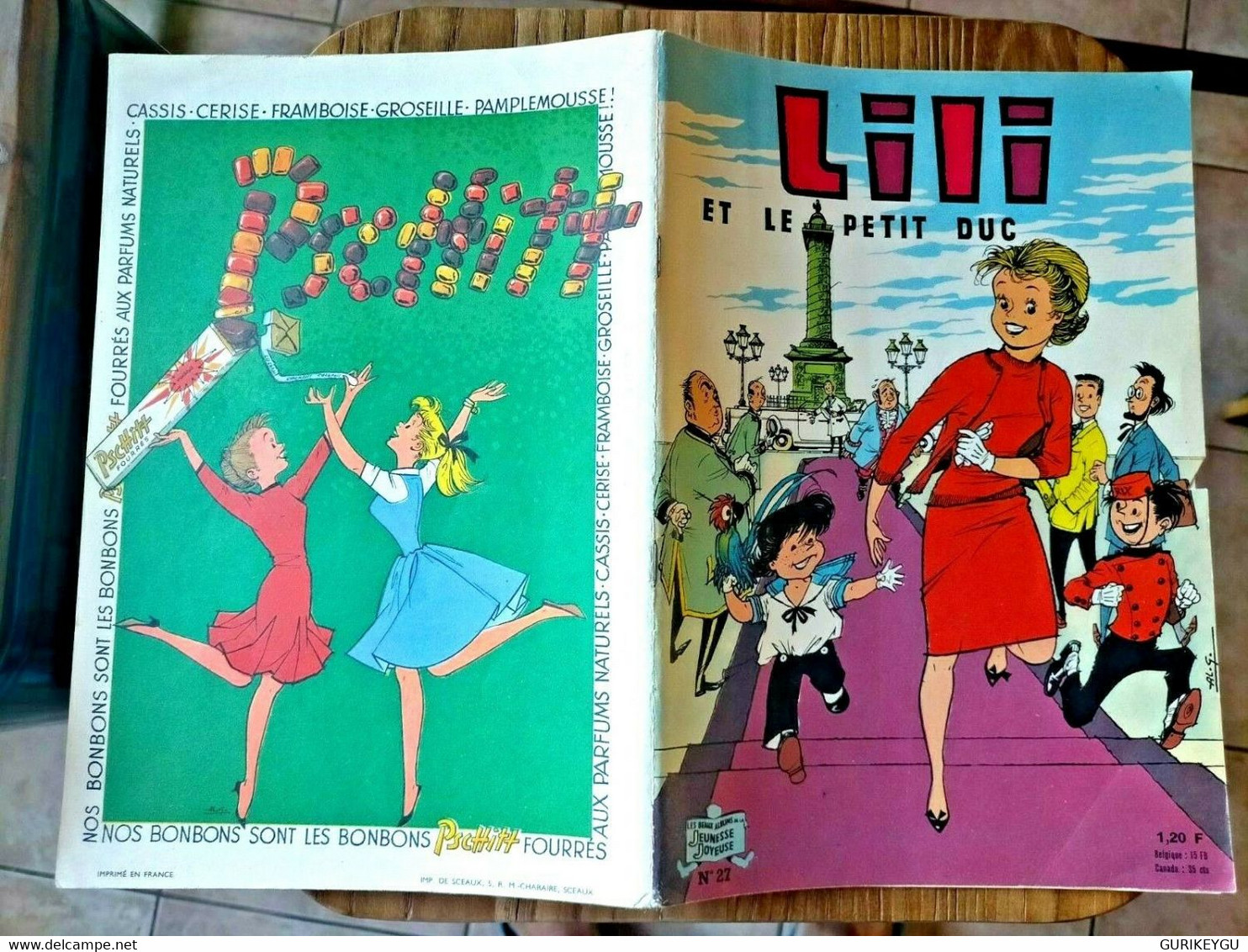 LILI Et Le Petit Duc   N° 27 De 1963 EO  Jeunesse Joyeuse TBE - Lili L'Espiègle