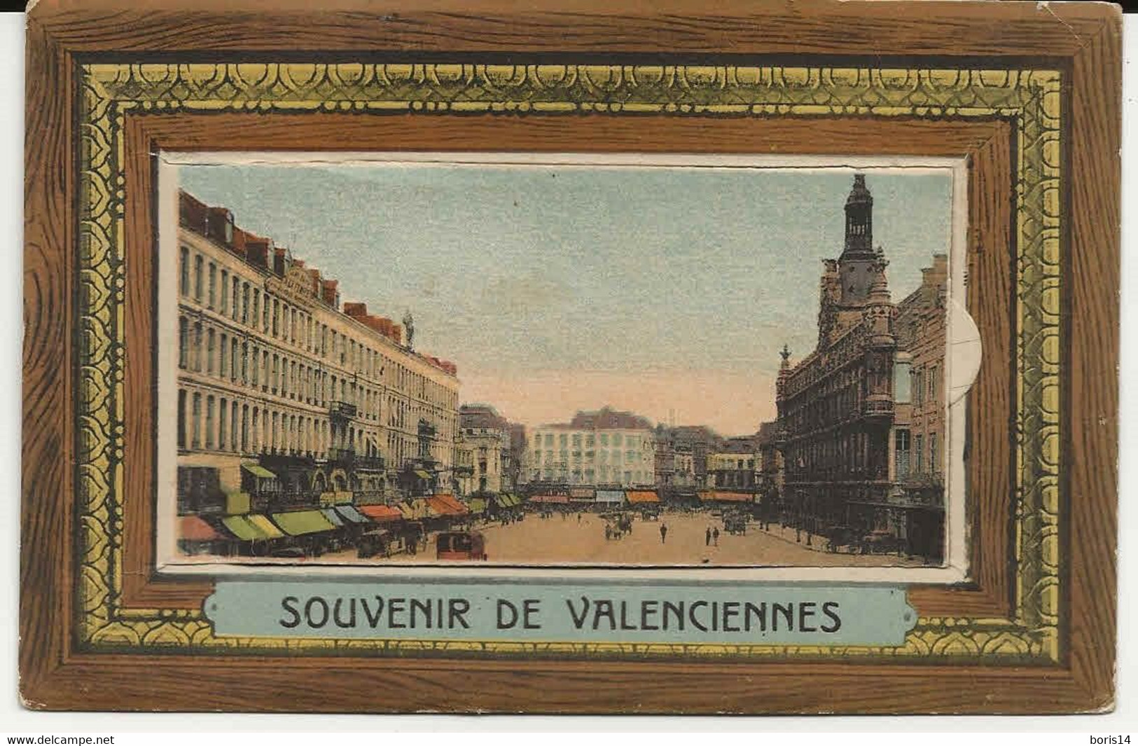 59- 80339    """   VALENCIENNES    """     Carte A Systéme , 10 Vues Pliées - Valenciennes