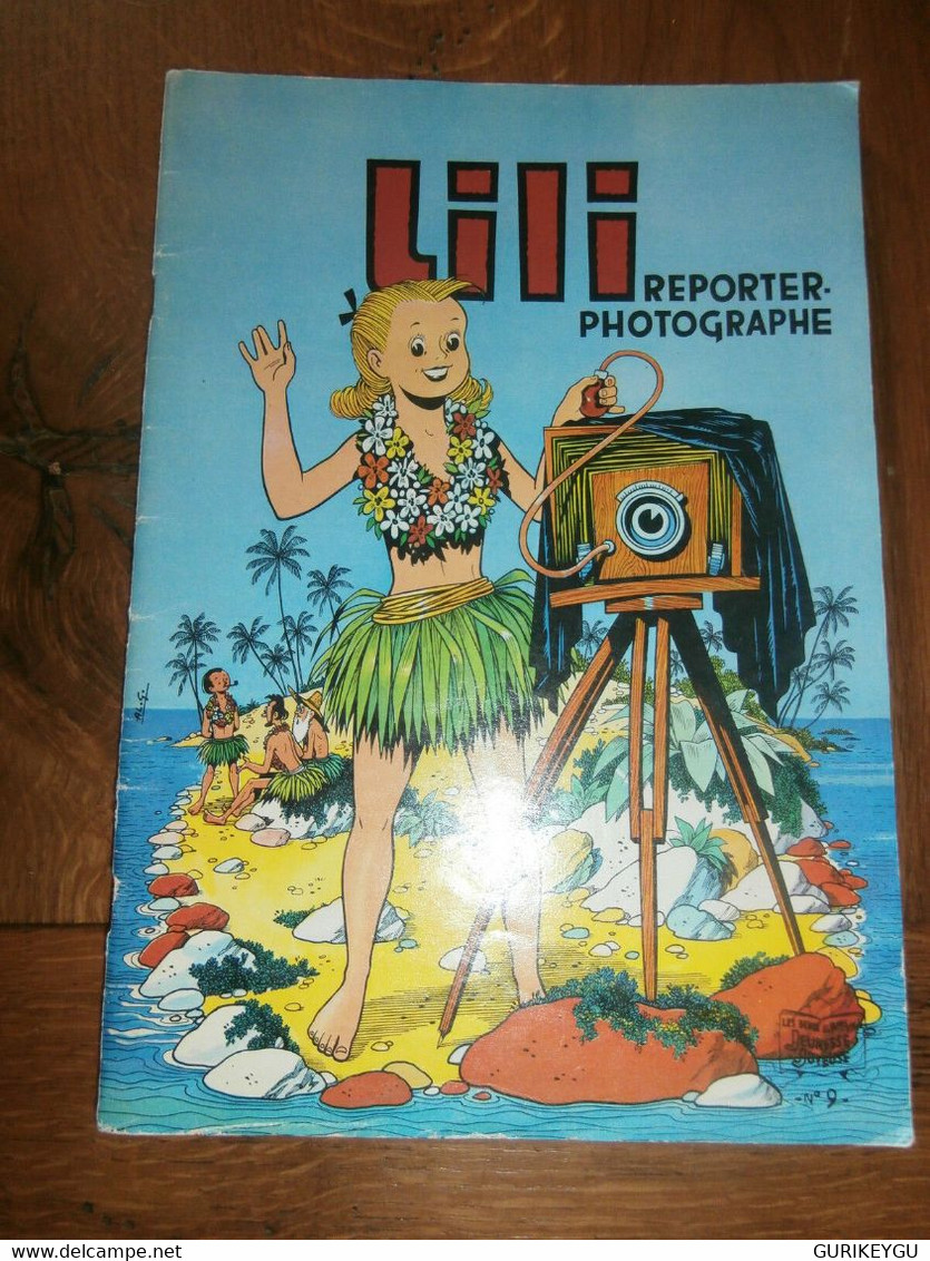 L'espiègle LILI N° 9 Reporter Photographe   De 1978  Jeunesse Joyeuse - Lili L'Espiègle