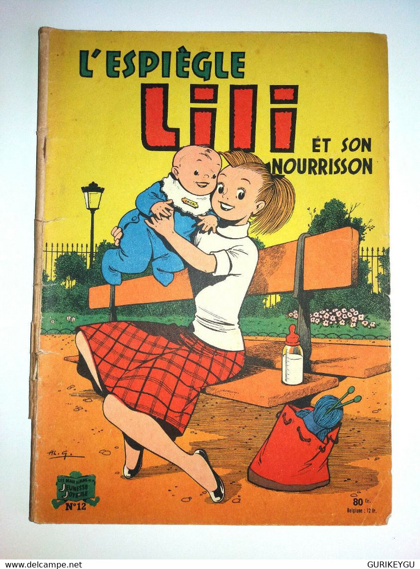 L'espiégle LILI Et Son Nourrisson N° 12 EO (environ 1956-1957) Jeunesse Joyeuse - Lili L'Espiègle