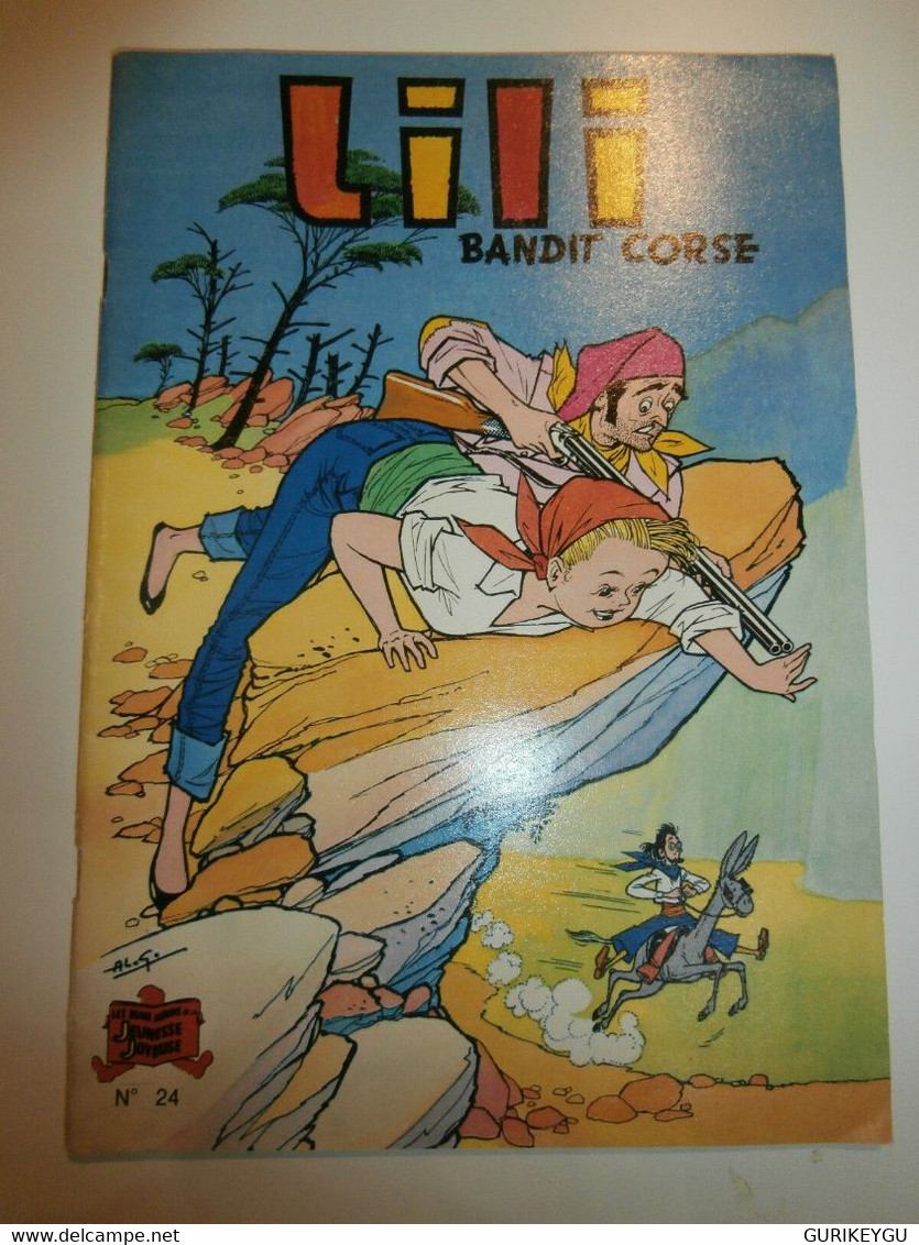 LILI N°  24 Bandit Corse 1980    Jeunesse Joyeuse - Lili L'Espiègle