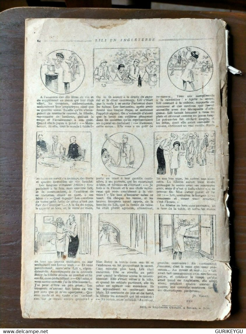 Les Mille Et Un Tours L'espiègle  LILI EN ANGLETERRE  SPE N° 6 De 1935 - Lili L'Espiègle