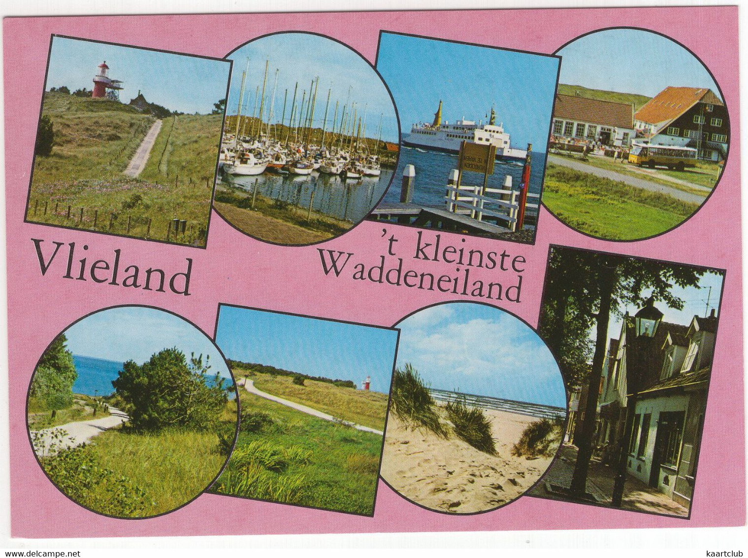 Vlieland, 't Kleinste Waddeneiland - (Wadden, Nederland/Holland) - VLD 2 - Autobus, Veerboot, Vuurtoren - Vlieland