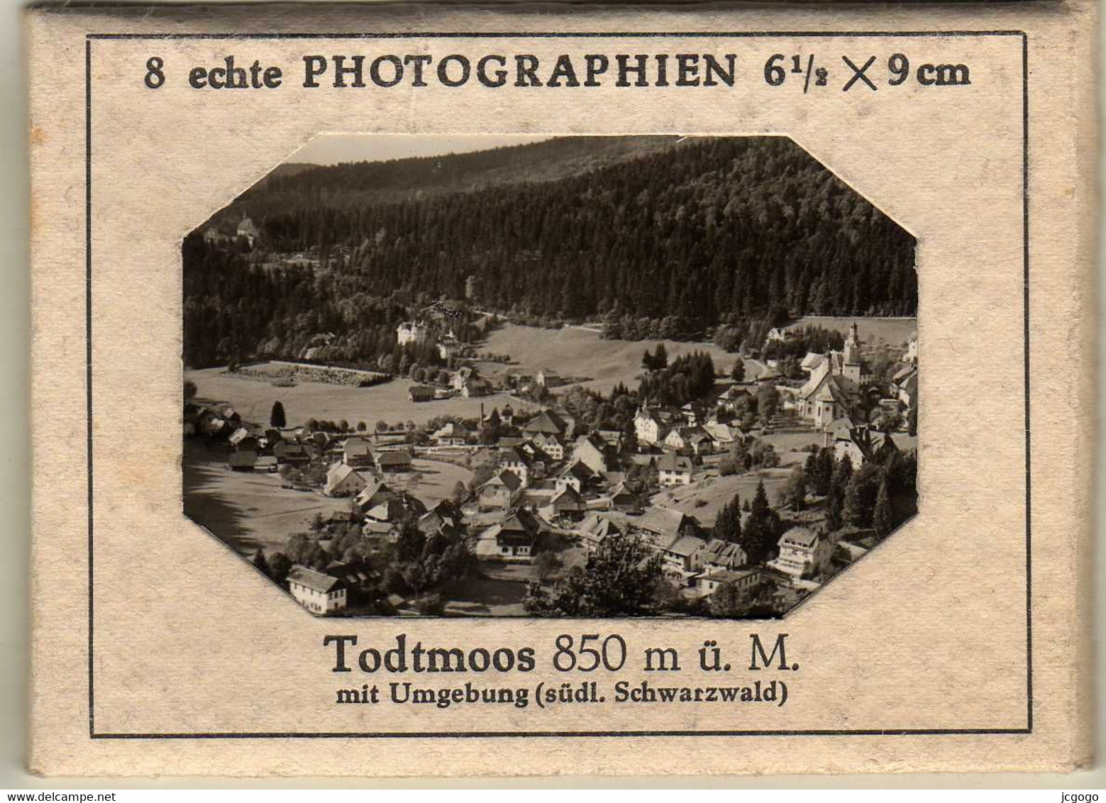 TODMOOS 850M ü M. Mit Umgebung    8 Echte PHOTOGRAPHIEN 6 1/2 X 9cm - Todtmoos