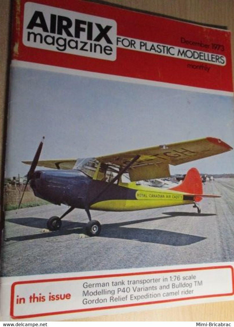 AIRFIXMAG2021 Revue Maquettisme En Anglais AIRFIX MAGAZINE De Décembre 1973 , TBE , Sommaire En Photo 3 - Grossbritannien