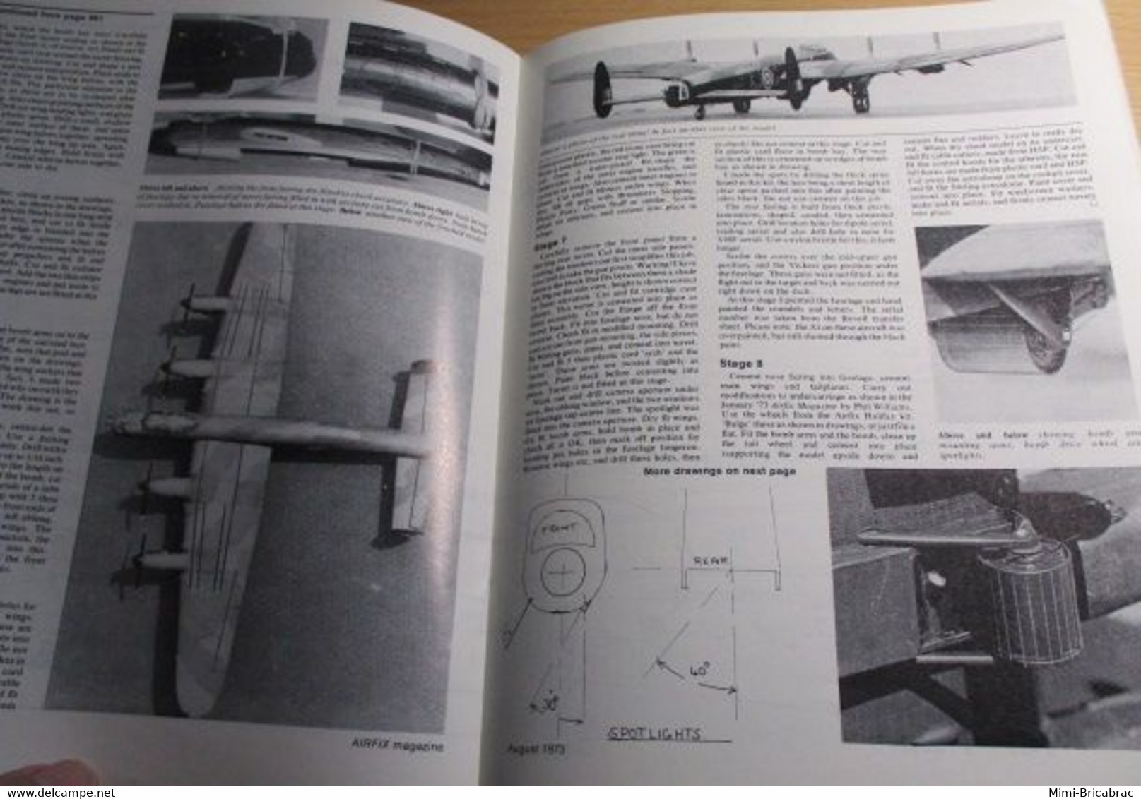 AIRFIXMAG2021 Revue Maquettisme En Anglais AIRFIX MAGAZINE De Août 1973 , TBE , Sommaire En Photo 3 - Grande-Bretagne