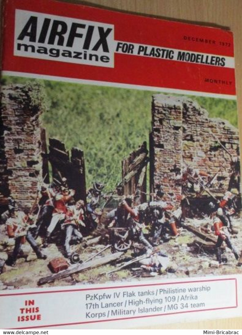 AIRFIXMAG2021 Revue Maquettisme En Anglais AIRFIX MAGAZINE De Décembre 1972 , TBE , Sommaire En Photo 3 - Groot-Britannië