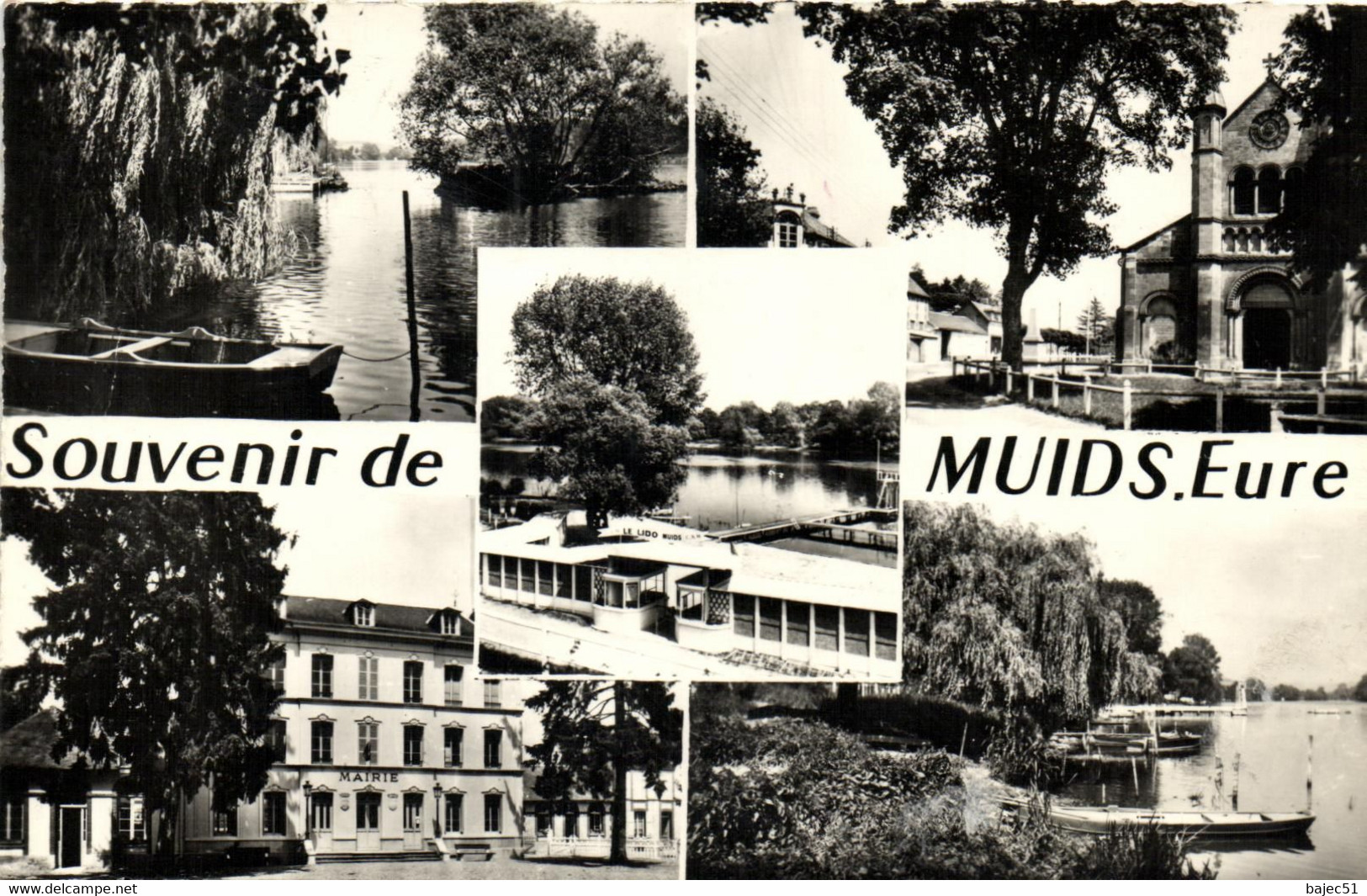 Souvenir De Muids "multi Vues" - Muids