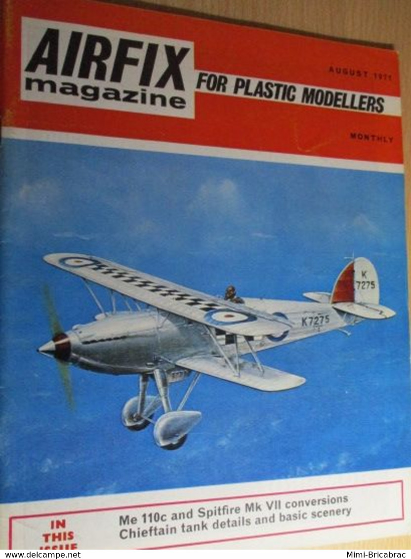 AIRFIXMAG2021 Revue Maquettisme En Anglais AIRFIX MAGAZINE De Aout 1971 , TBE , Sommaire En Photo 3 - Groot-Britannië