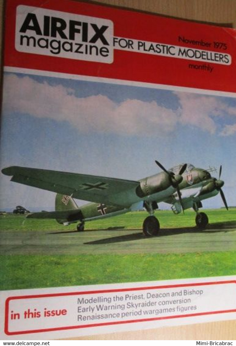 AIRFIXMAG2021 Revue Maquettisme En Anglais AIRFIX MAGAZINE De Novembre 1975 , TBE , Sommaire En Photo 3 - Great Britain